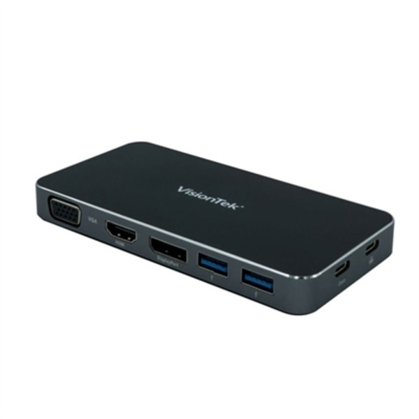 Visiontek USB C Dock with up to 100W PD, 901226 901226